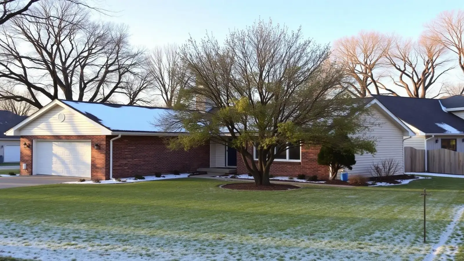 Minnesota suburban home