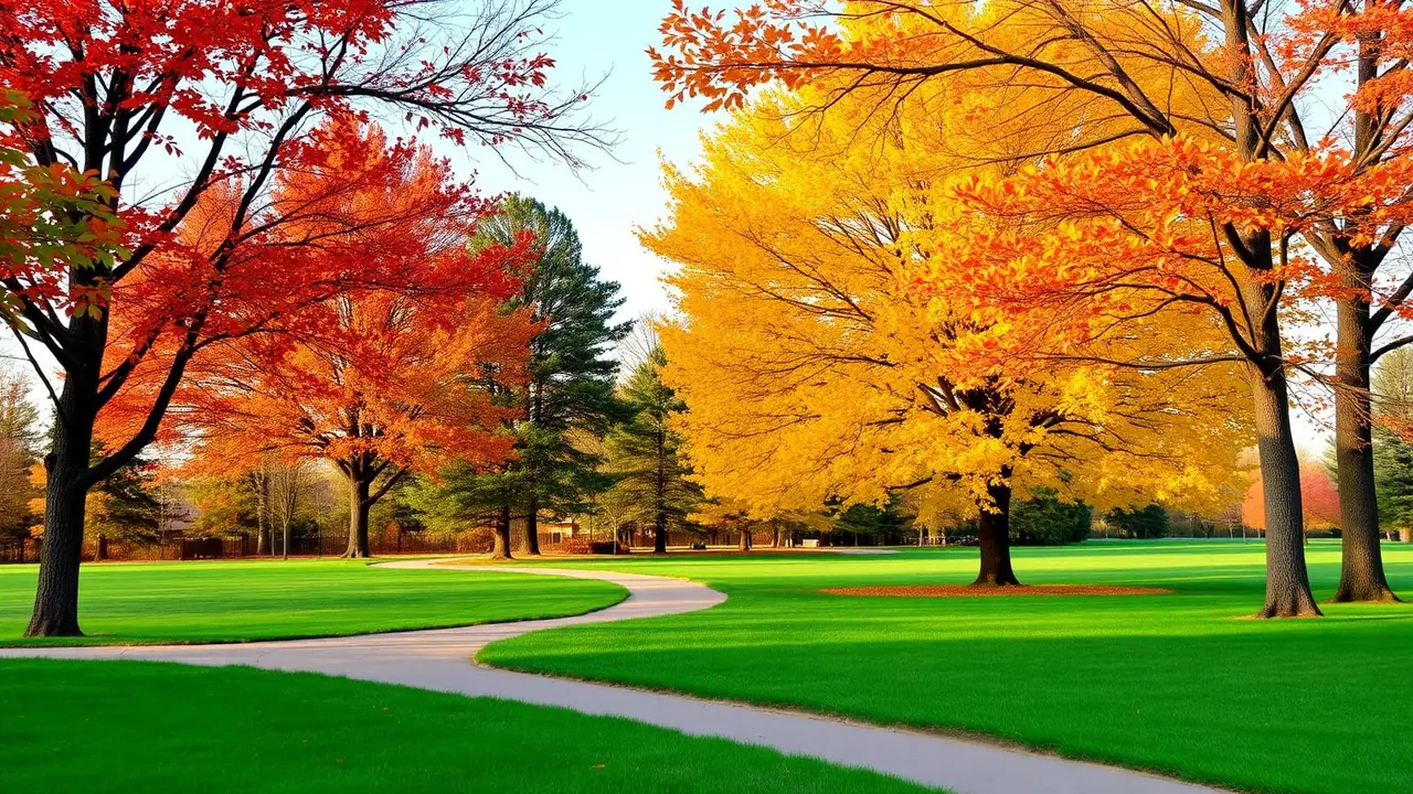 Parks and green spaces around every corner